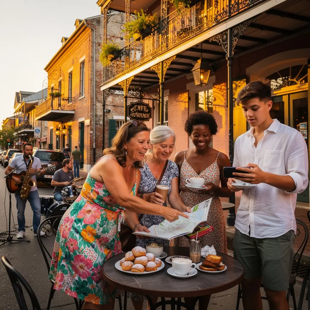 Женщина, записывающая заметки о местных достопримечательностях.