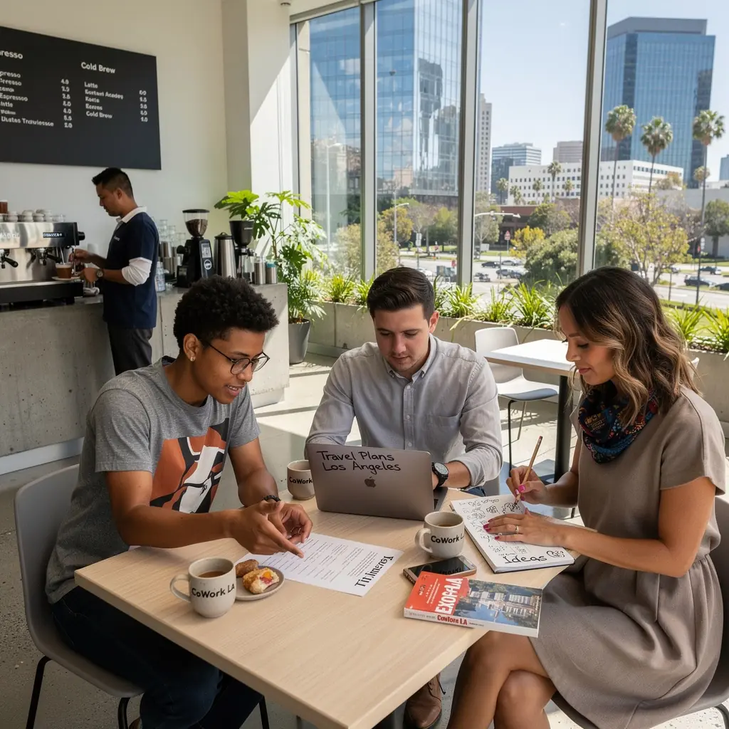 Местный рынок с яркими продуктами и сувенирами для путешественников.